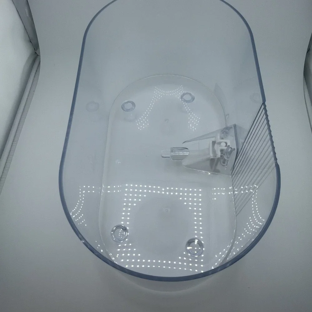 Wireless Cat Water Fountain No Filters Wastewater Separation FEELNEEDY Stainless